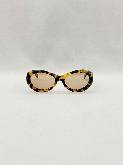 TOTEME Tortoise Brown Sunglasses