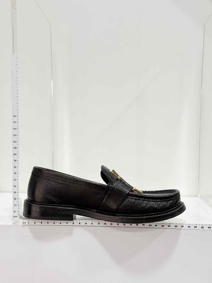 MOSCHINO College Black Size EU 37 Loafers