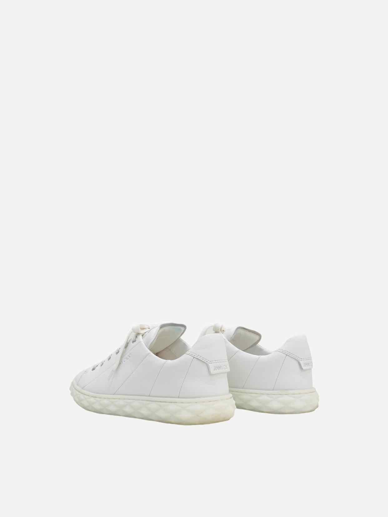 JIMMY CHOO Diamond Light/F White Sneakers