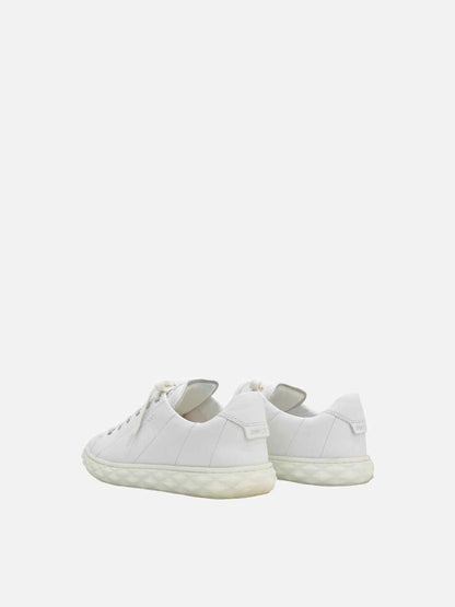 JIMMY CHOO Diamond Light/F White Sneakers