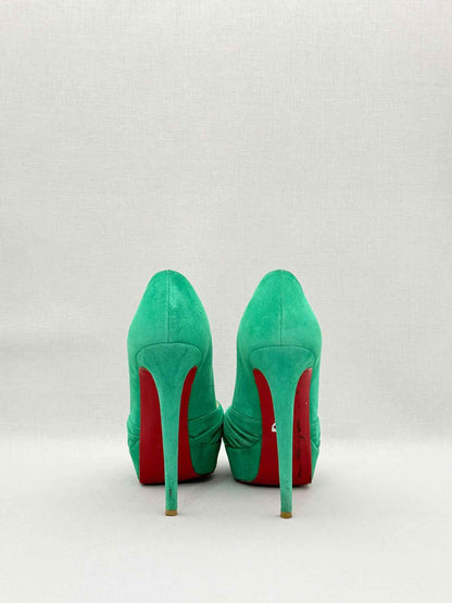 CHRISTIAN LOUBOUTIN Greissimo Green Size EU 38 Pumps