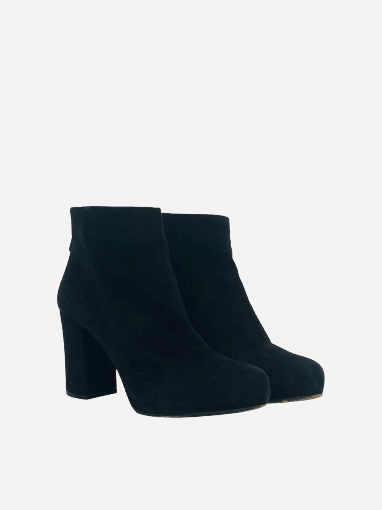 PRADA Black Ankle Boots 36