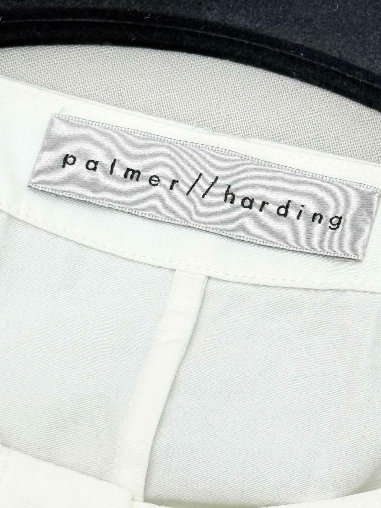 PALMER//HARDING Pleated White Size US 8 Top