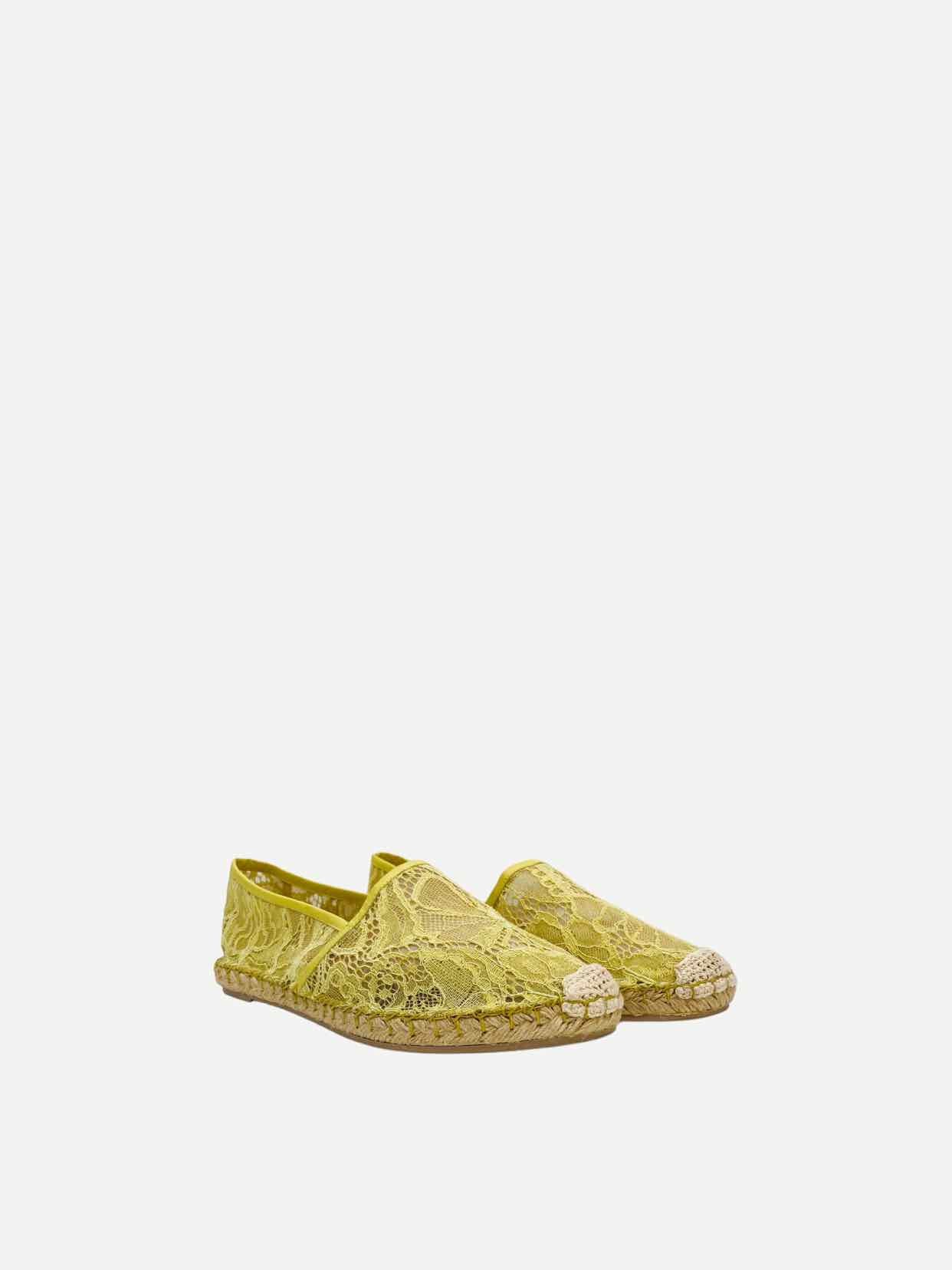 VALENTINO Espadrille Yellow Flats