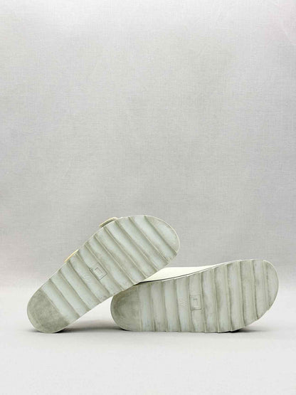 ROGER VIVIER Slidy Viv Off-white Size EU 39 Sandals