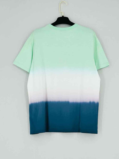 GIVENCHY Tie Dye Green Multicolor Size XSmall T-shirt