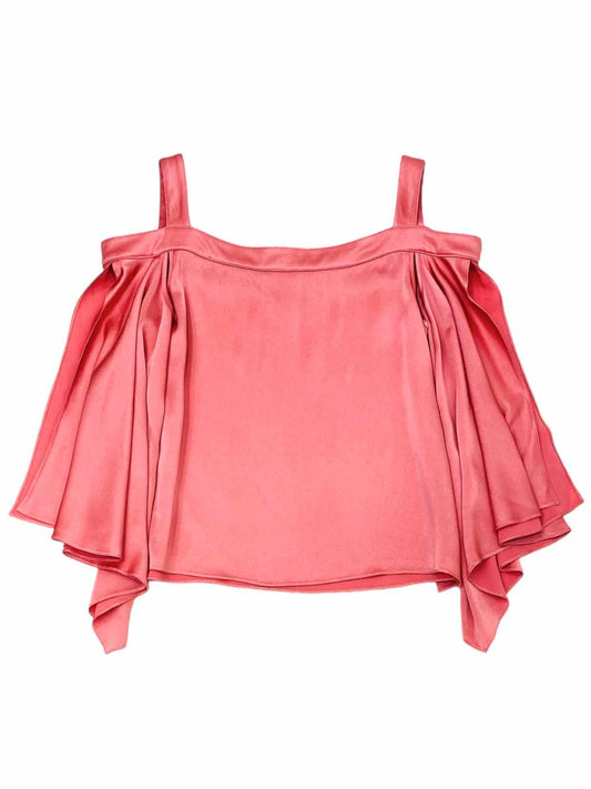 INGIE PARIS Cropped Coral Top