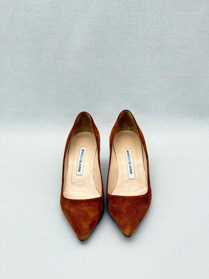 MANOLO BLAHNIK Srila Brown Size EU 36 Pumps