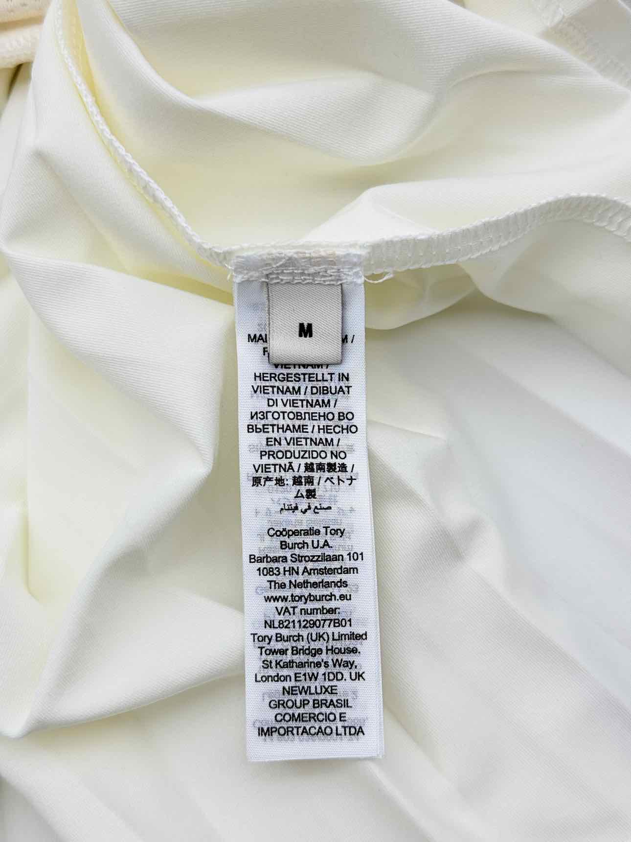 TORY BURCH Cream Size Medium Mini Skirt
