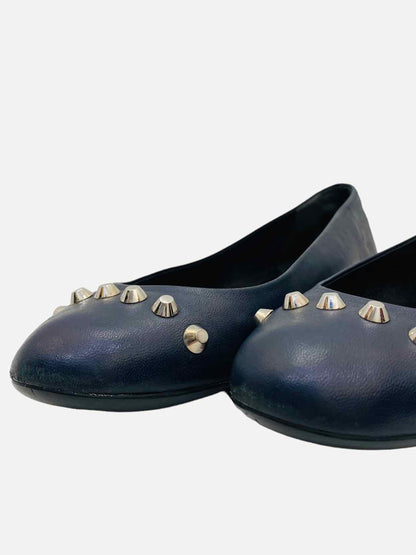 BALENCIAGA Black Ballet Flats