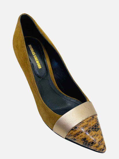 NICHOLAS KIRKWOOD Triband Beige Size EU 35 Pumps