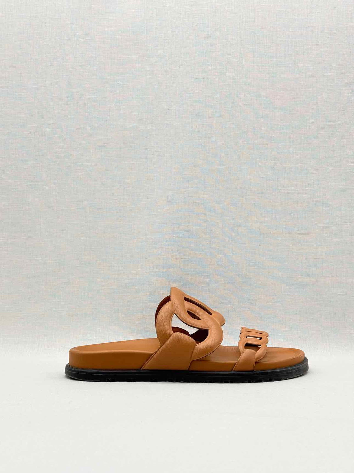 HERMES Extra Natural Size EU 38.5 Sandals