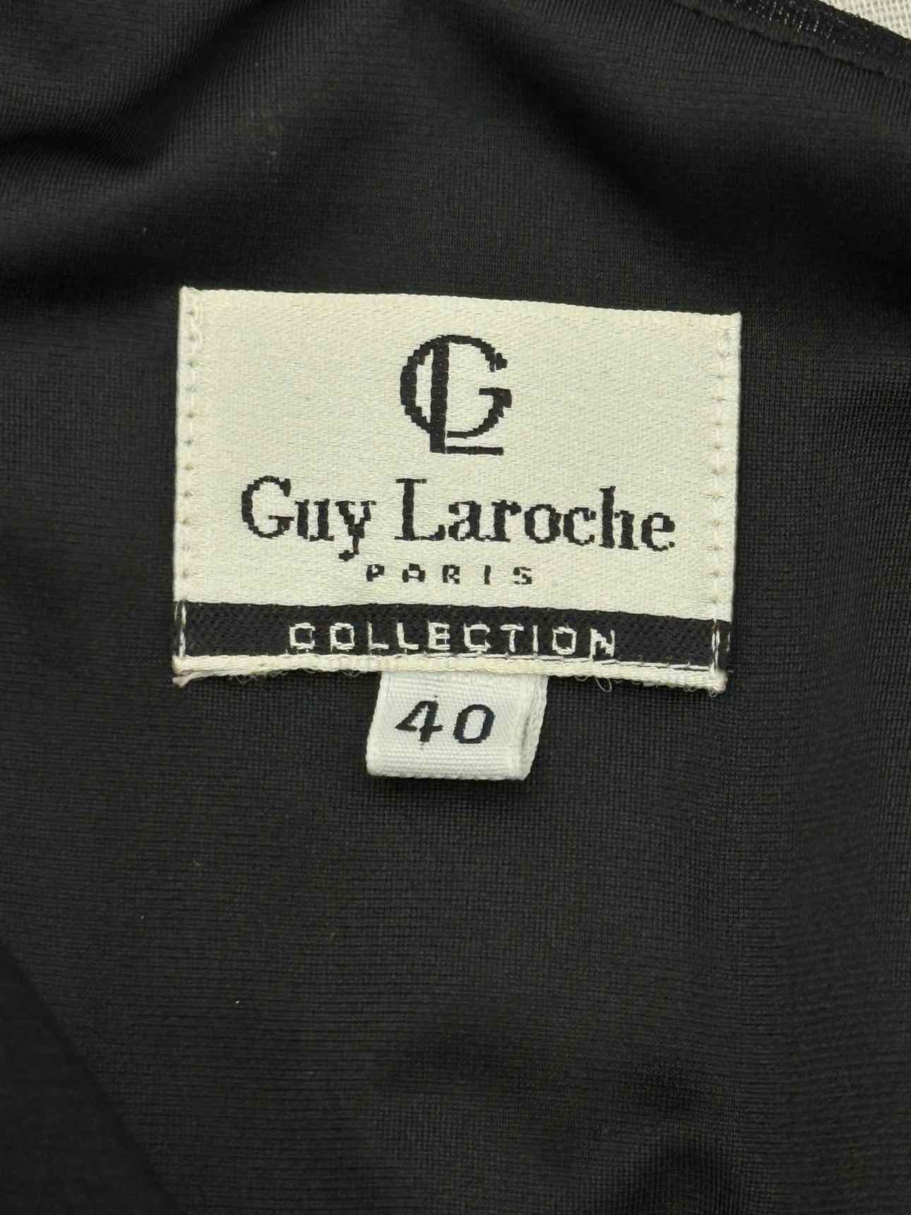 GUY LAROCHE Asymmetric Black Size US 8 Top