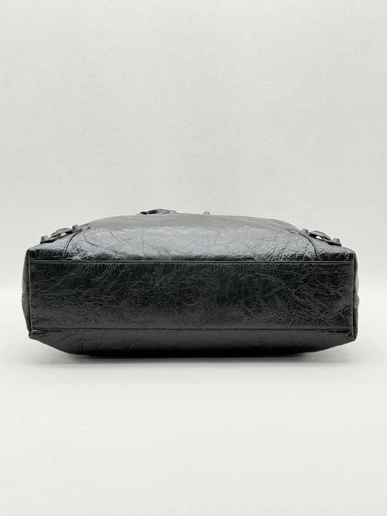 BALENCIAGA Le City Black Shoulder Bag