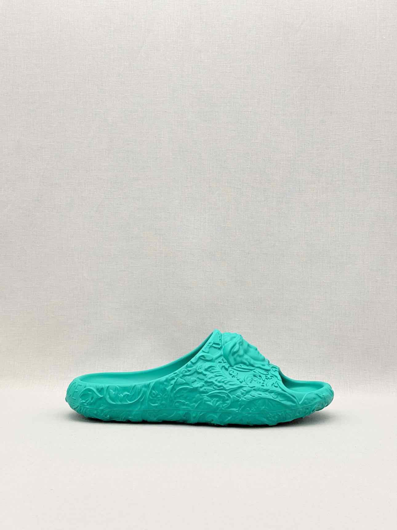 VERSACE Medusa Turquoise Size EU 43 Slides