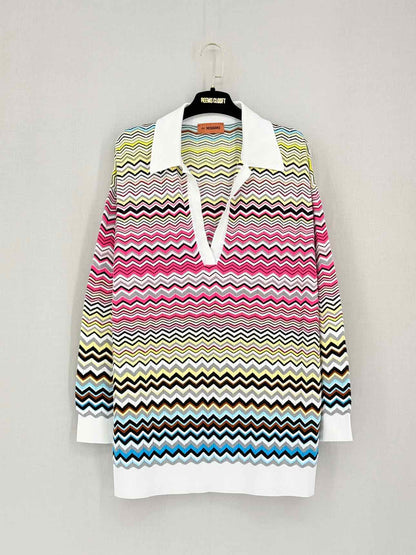 MISSONI White Multicolor Size US Large/8 Outfit Set
