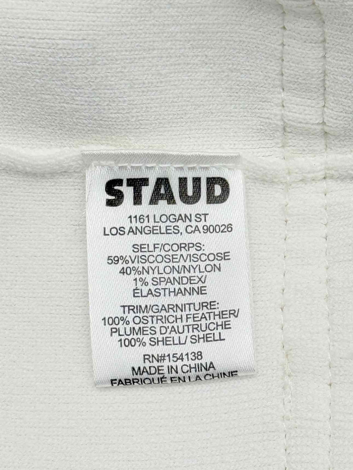 STAUD Kristen White Size Medium Outfit Set