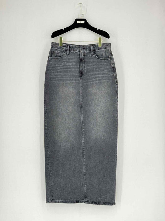 GOOD AMERICAN Tube Maxi Black Size 31 Long Skirt