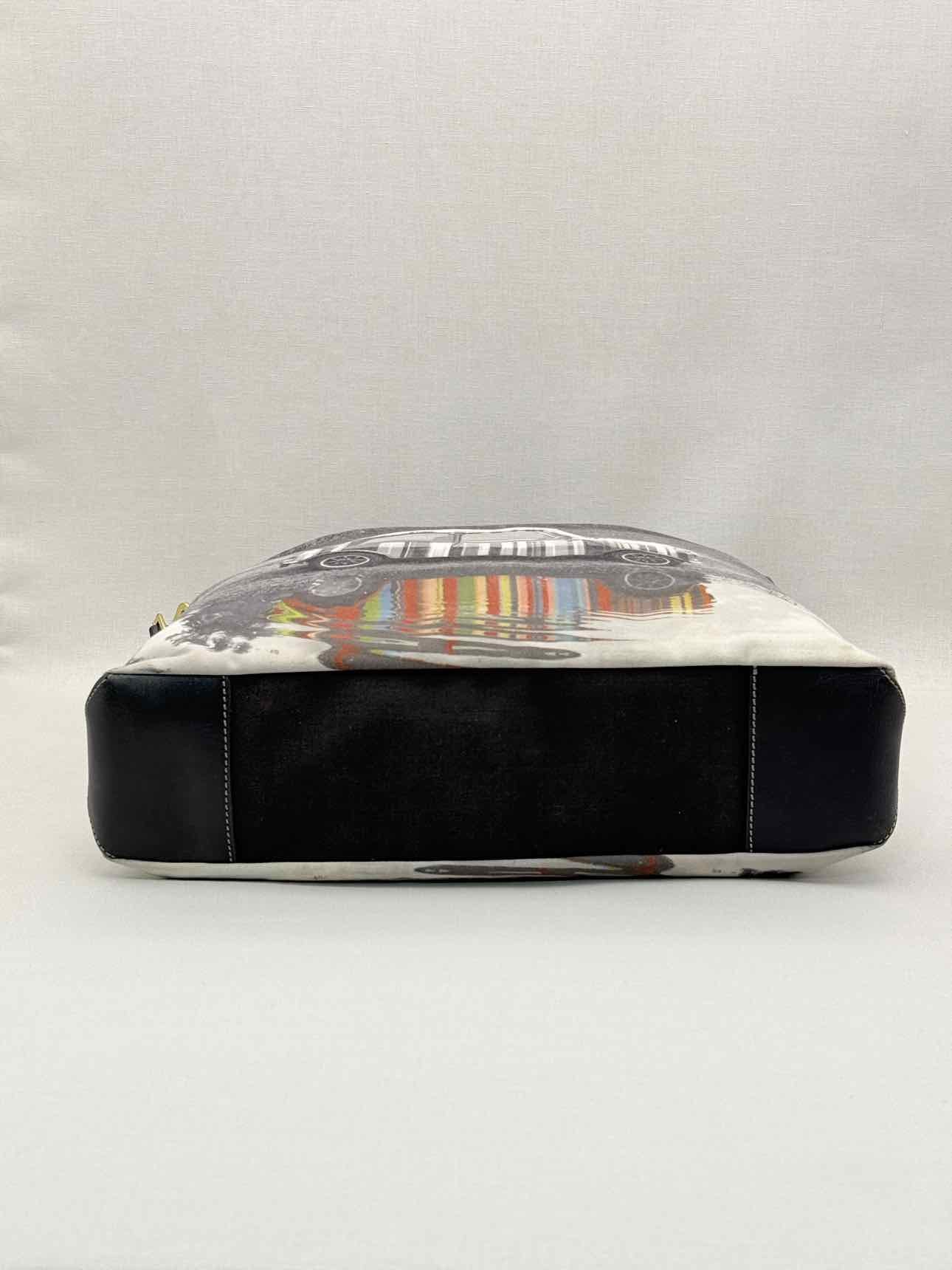 PAUL SMITH Carry on Grey Multicolor Top Handle