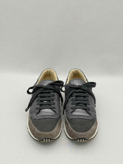 BRUNELLO CUCINELLI Grey Size EU 38.5 Sneakers