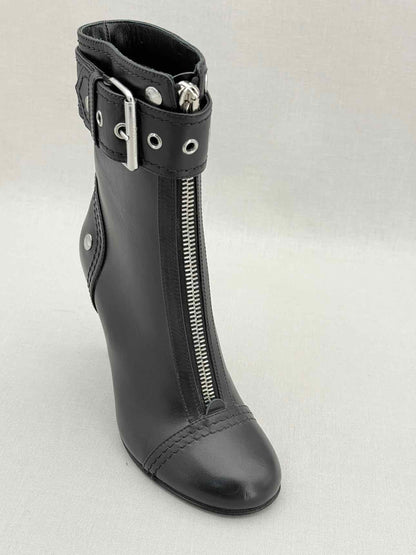 ALEXANDER MCQUEEN Black Size EU 36 Ankle Boots