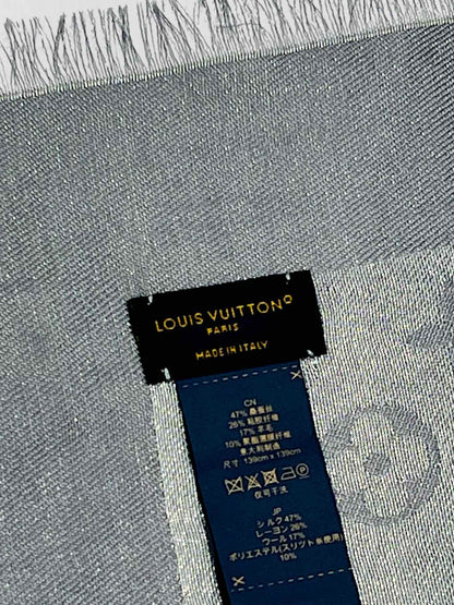LOUIS VUITTON Grey Shawl