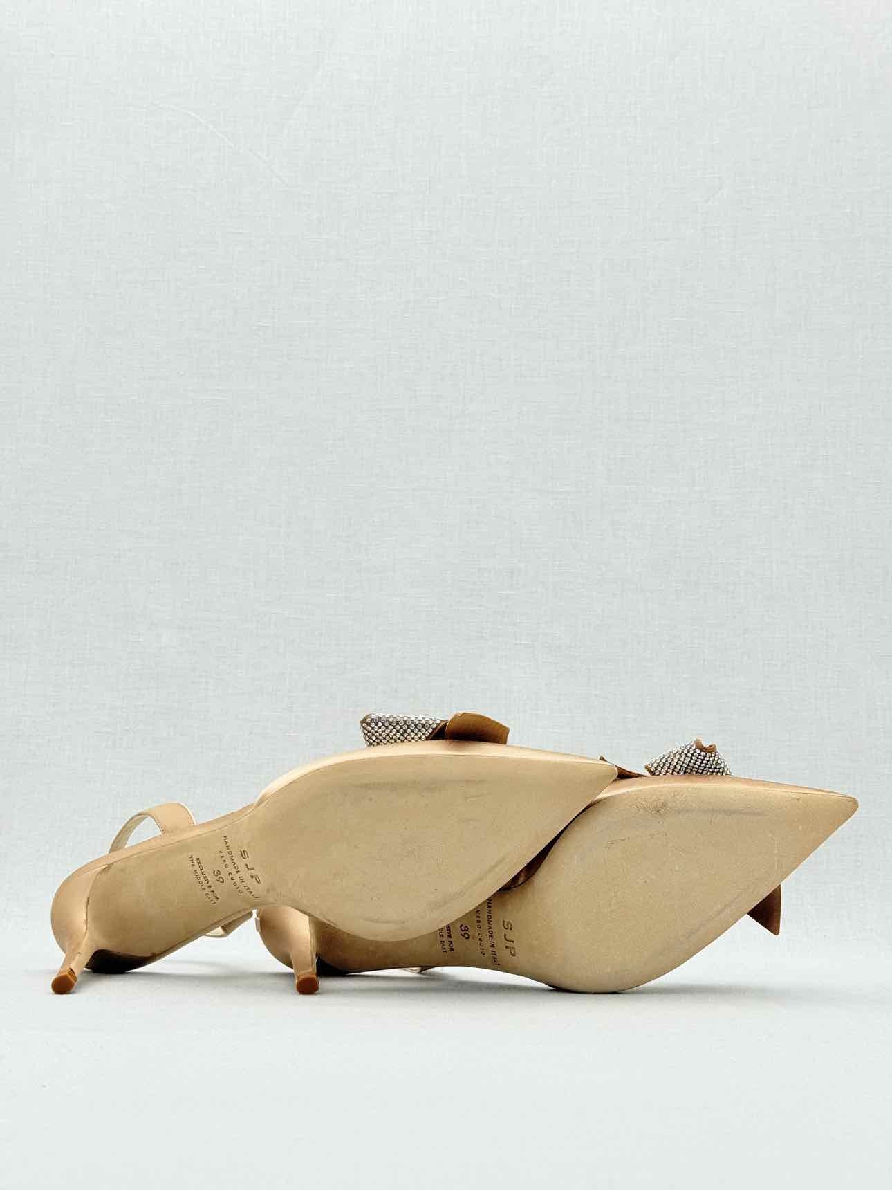 SJP Emmanuel Gold Size EU 39 Slingbacks