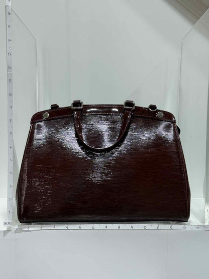 LOUIS VUITTON Brea Burgundy Top Handle
