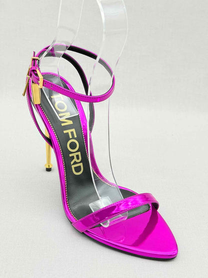 TOM FORD Naked Purple Size EU 38.5 Heeled Sandals