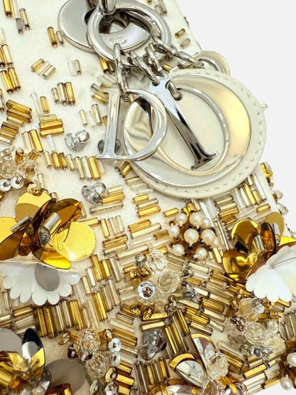 DIOR Lady Dior Beige Top Handle