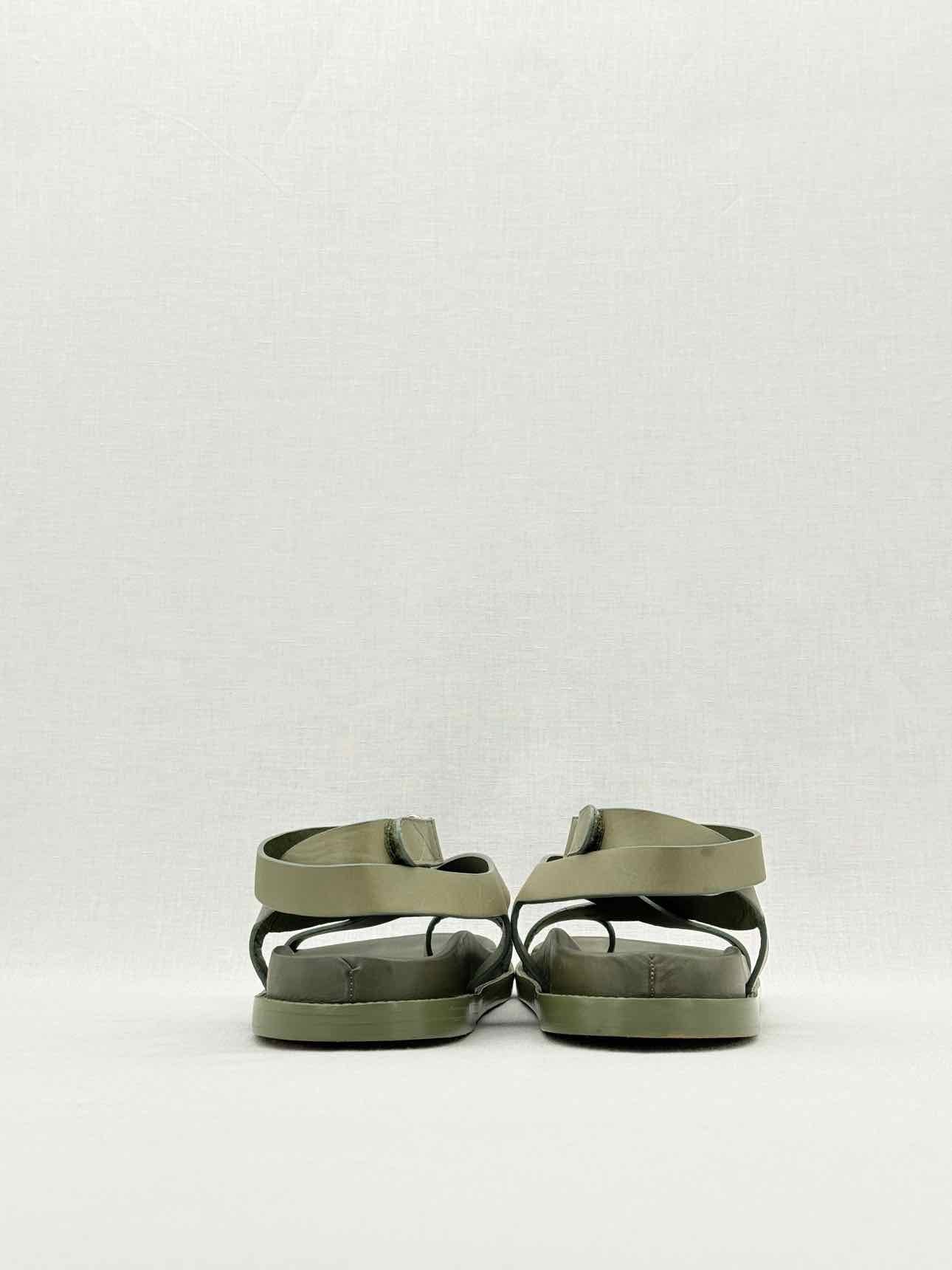 PORTE & PAIRE Cross Green Size EU 39 Sandals