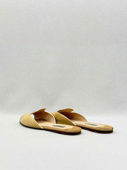 PRADA Beige Size EU 40 Slide Mules