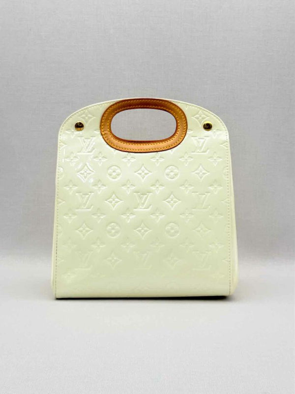 LOUIS VUITTON Vintage Cream Monogram Top Handle