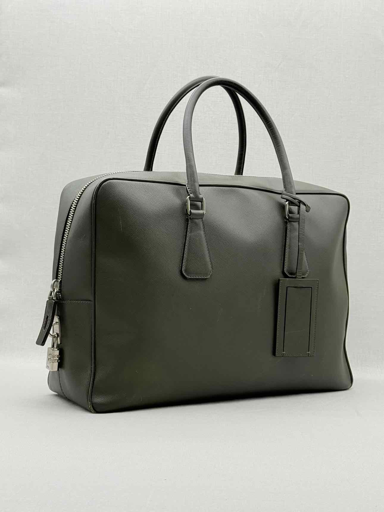 PRADA Khaki Briefcase
