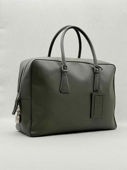 PRADA Khaki Briefcase