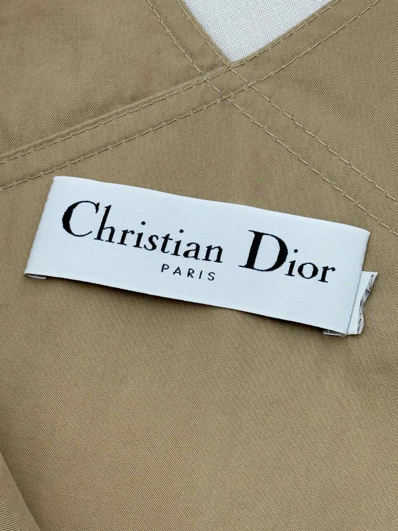 CHRISTIAN DIOR Dragon Beige & Green Size US 4 Overalls