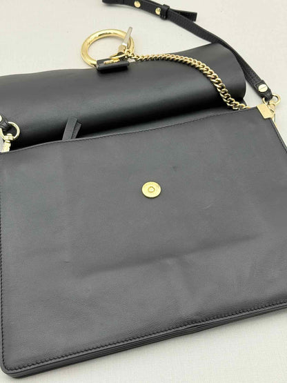 CHLOE Faye Black Shoulder Bag