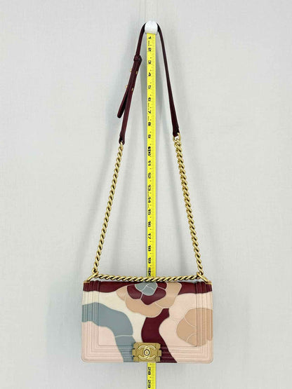 CHANEL Limited Edition Pink Multicolor Shoulder Bag