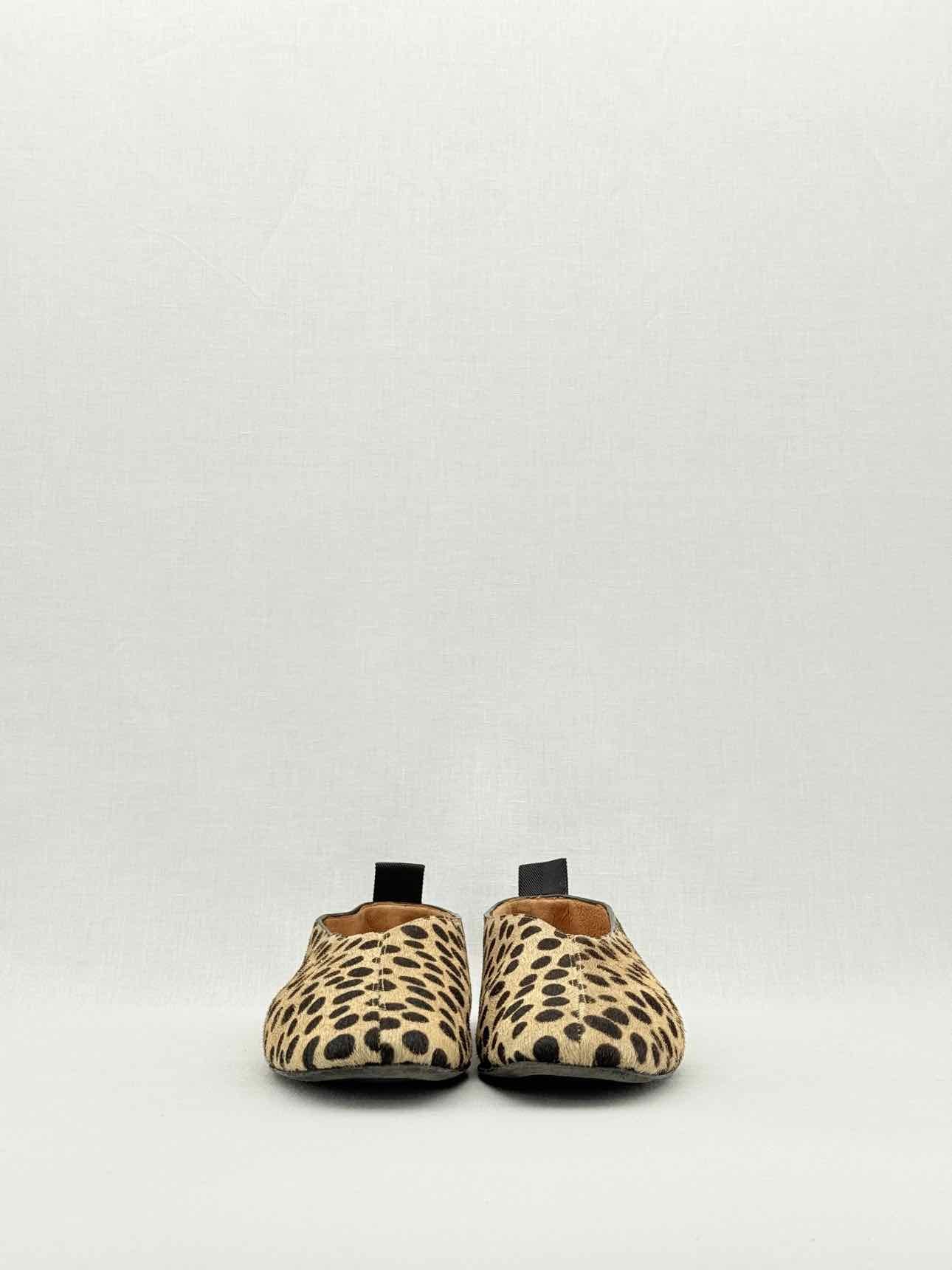 JOSEPH Beige & Black Leopard Size EU 41 Flats