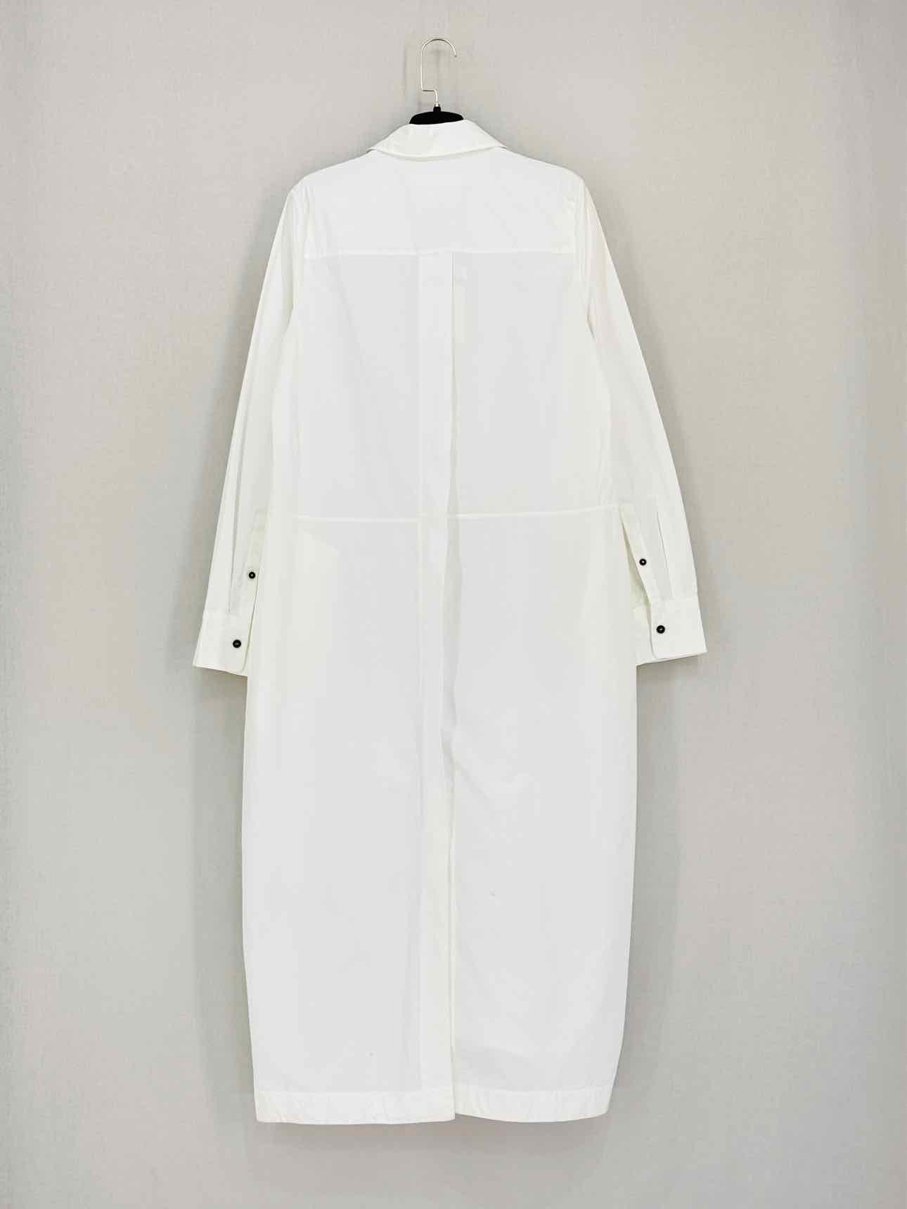JIL SANDER White Size US 2 Midi Dress