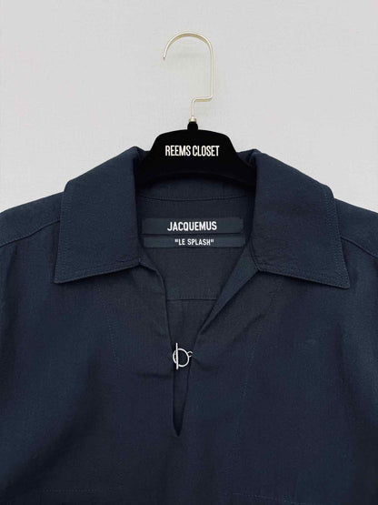 JACQUEMUS Haut Bebi Navy Blue Size Small Shirt