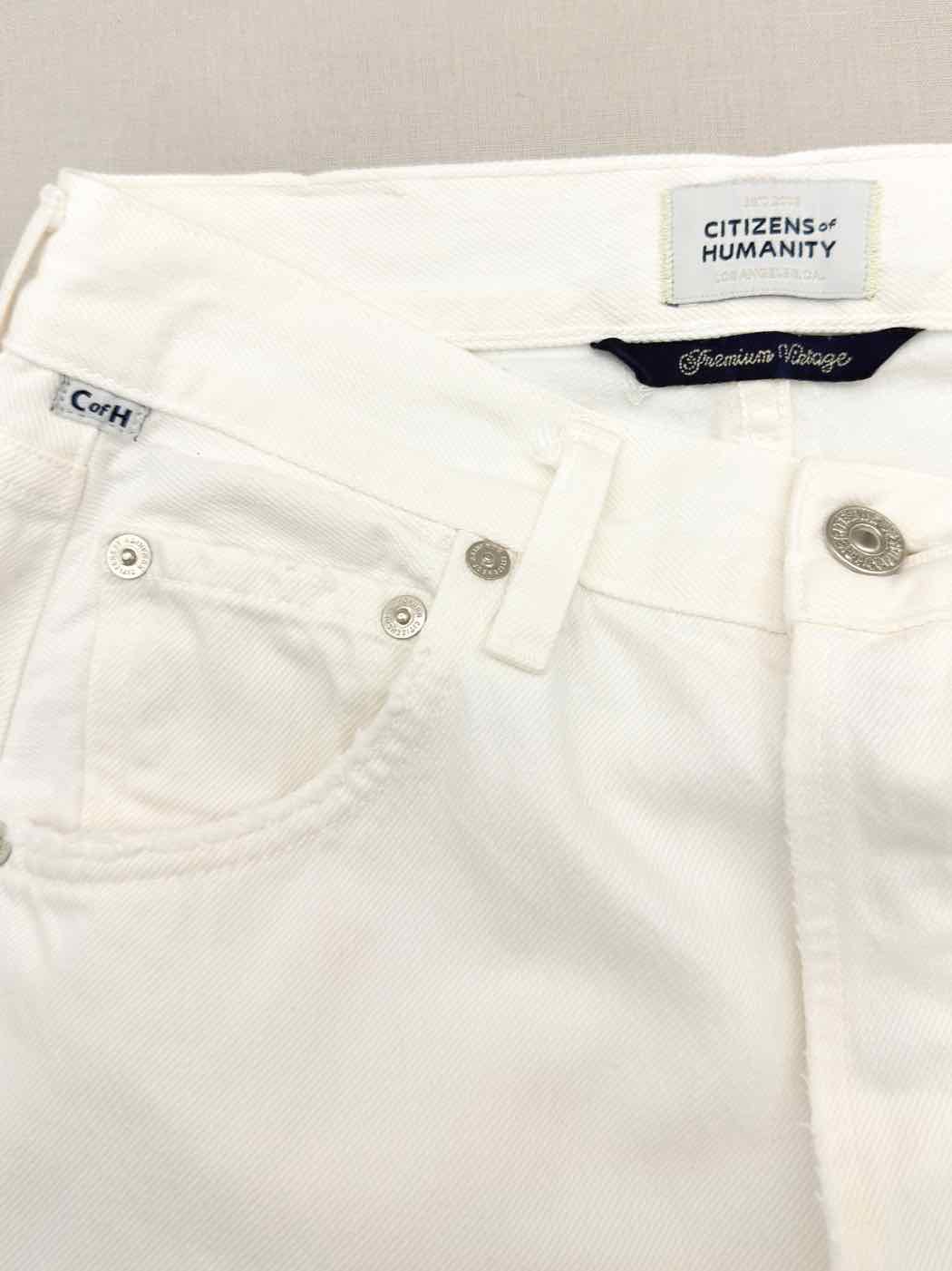 CITIZEN OF HUMANITY White Size 23 Jeans