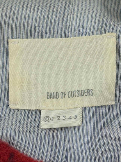 BAND OF OUTSIDERS Red & Blue Check Size US 2 Coat