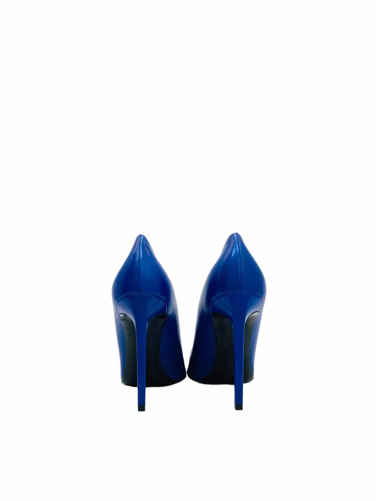 SAINT LAURENT Instinct Blue Pumps 39