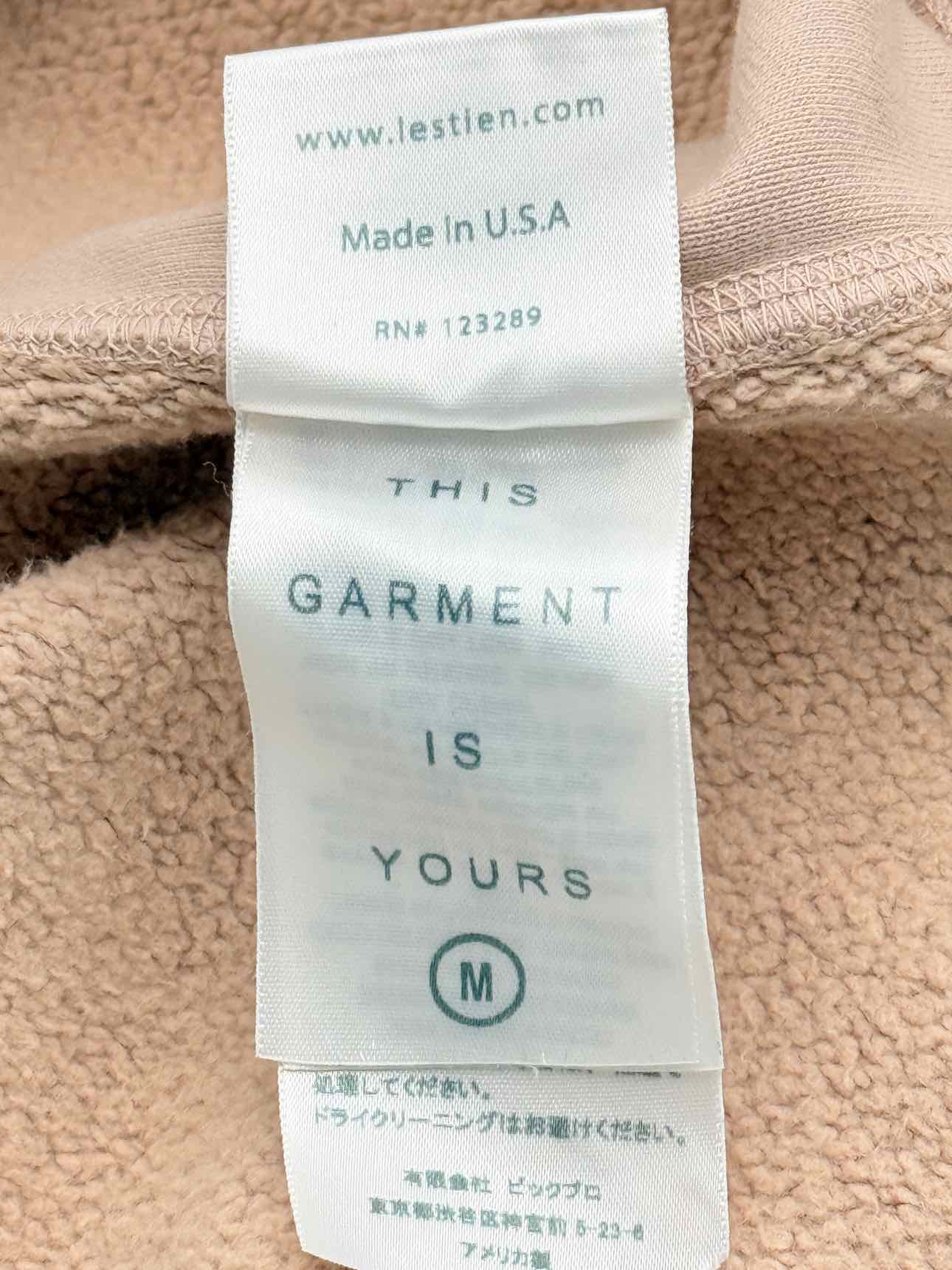 LES TIEN Peach Size Medium Outfit Set