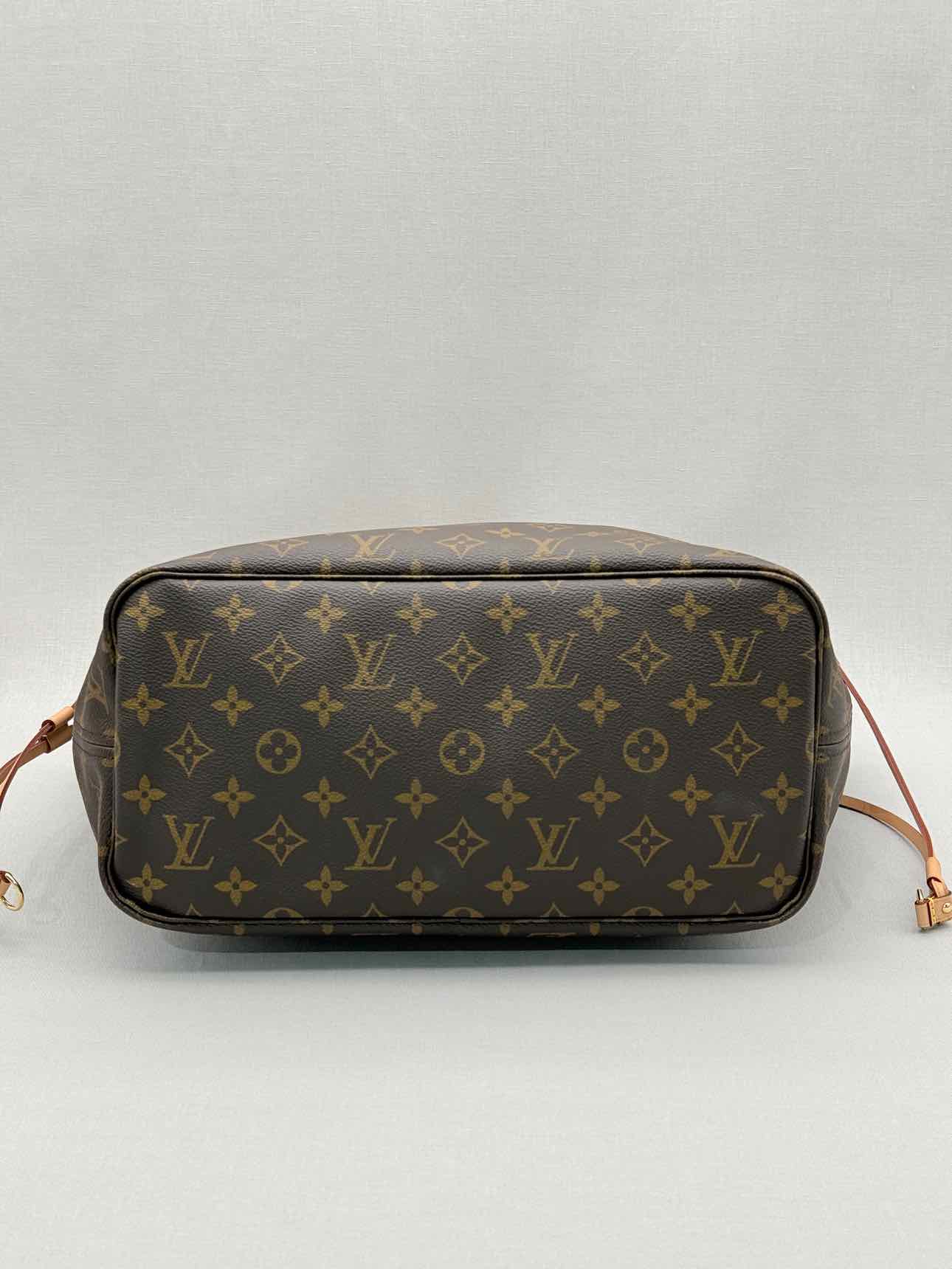 LOUIS VUITTON Neverfull Brown Monogram Tote Bag