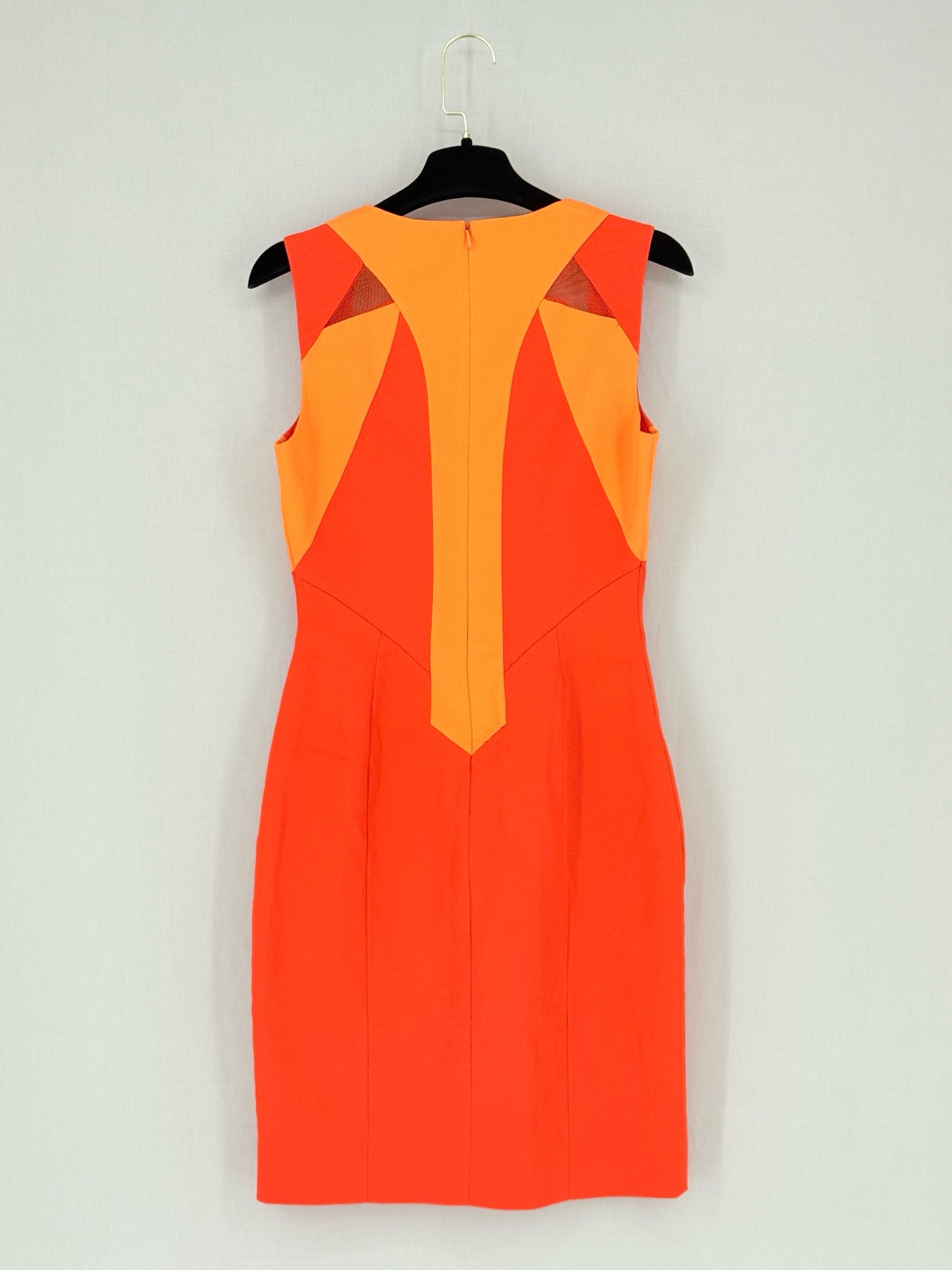 KAREN MILLEN Orange Size US 6 Knee Length Dress