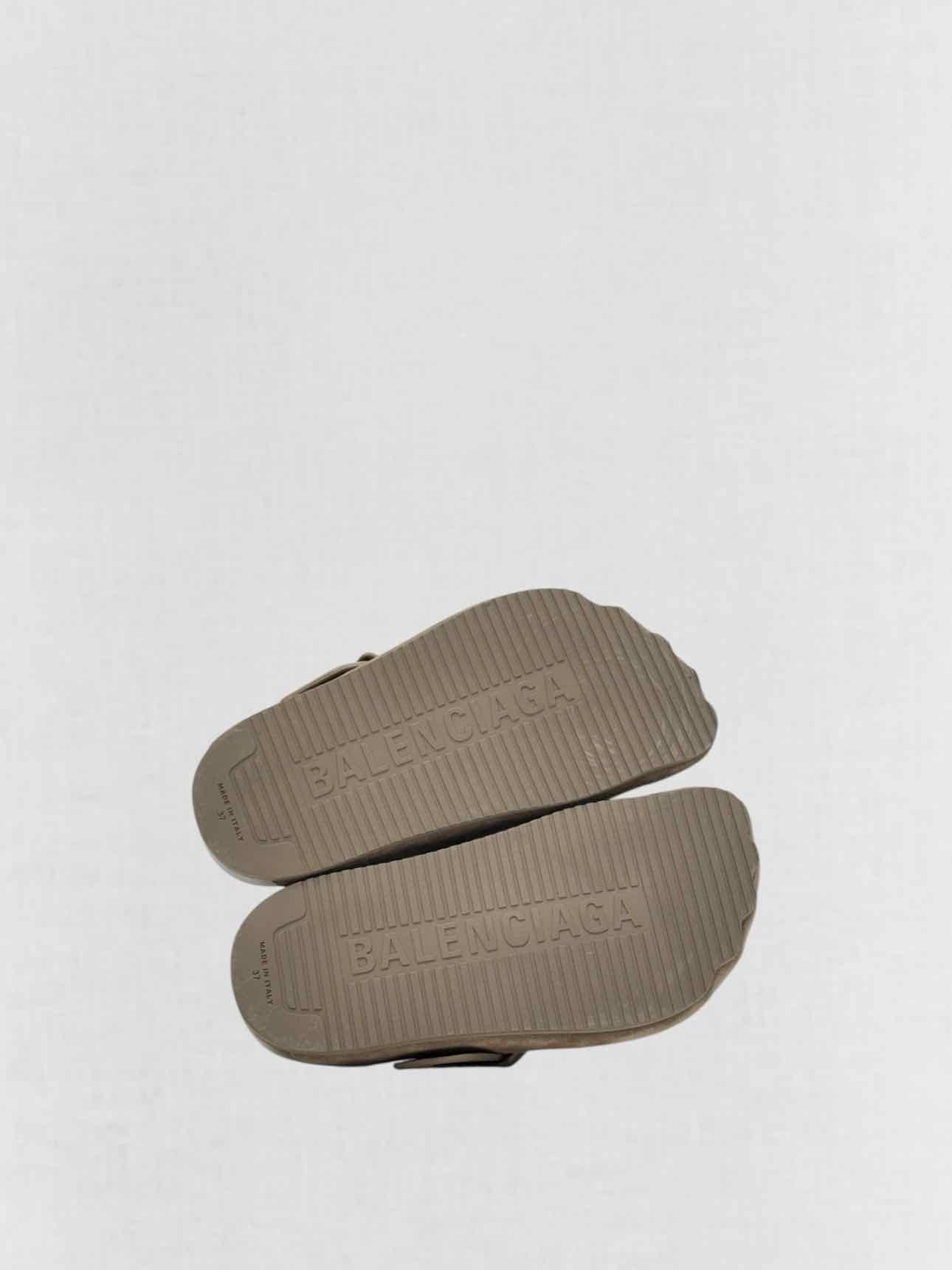 BALENCIAGA Sunday Brown Size EU 37 Mules