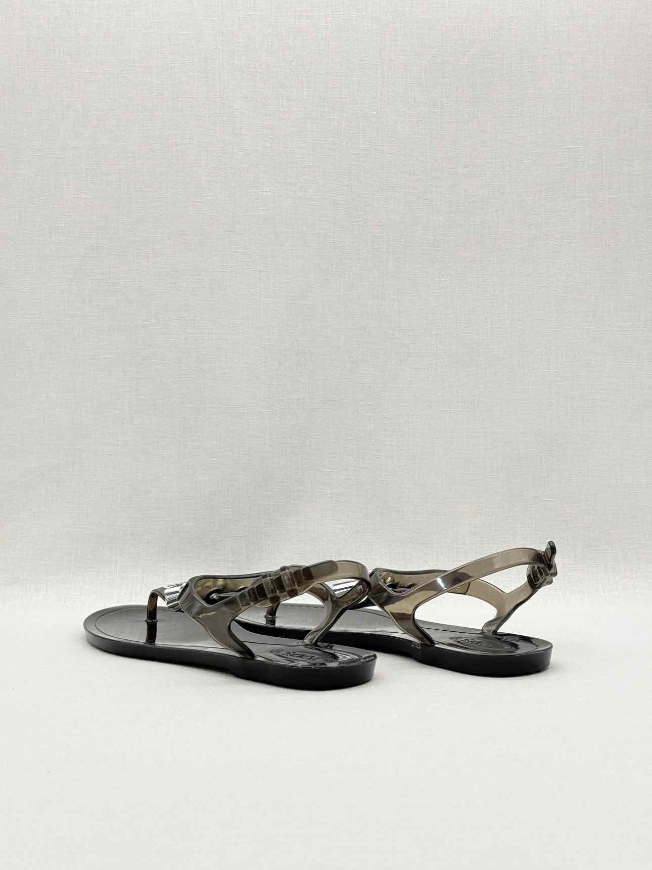 TOD'S Jelly Grey Size EU 39 Sandals