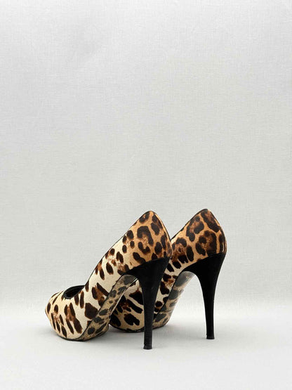 DOLCE & GABBANA Beige & Black Size EU 38 Pumps